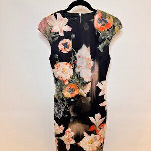 Ted Baker Floral Bodycon Dress